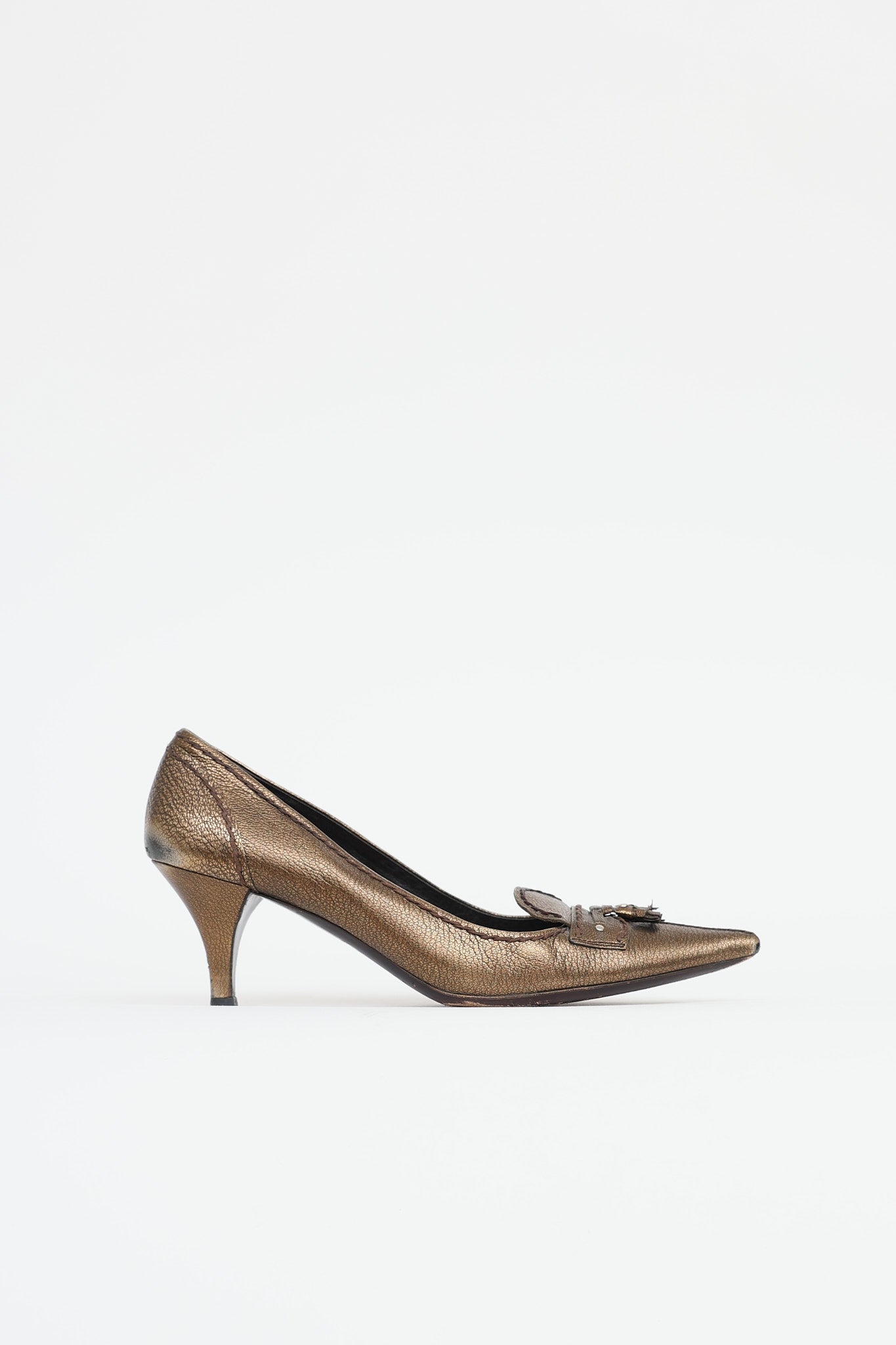 PradaTassel Point Toe Pump