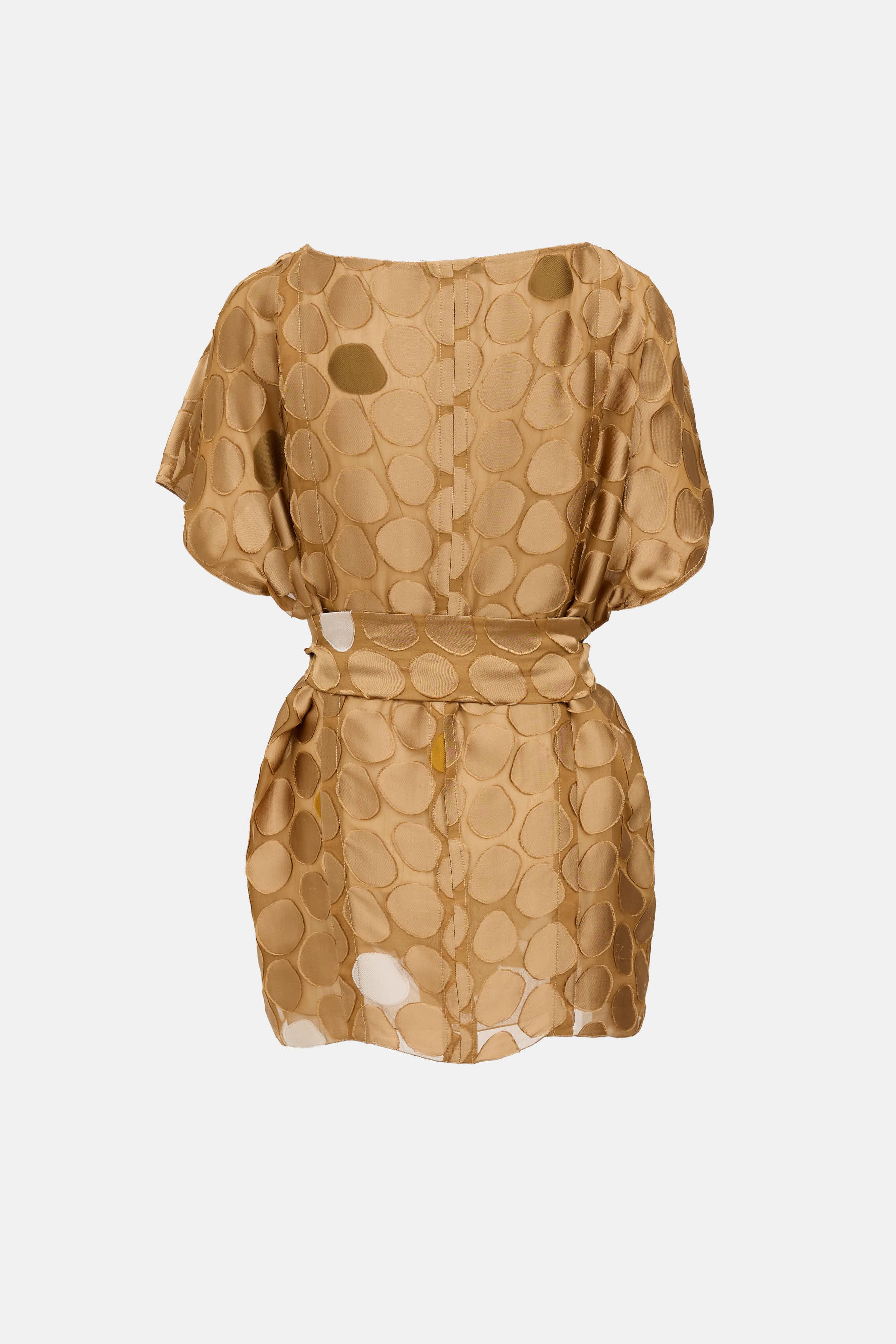 Prada 2009 Circular Belted Top