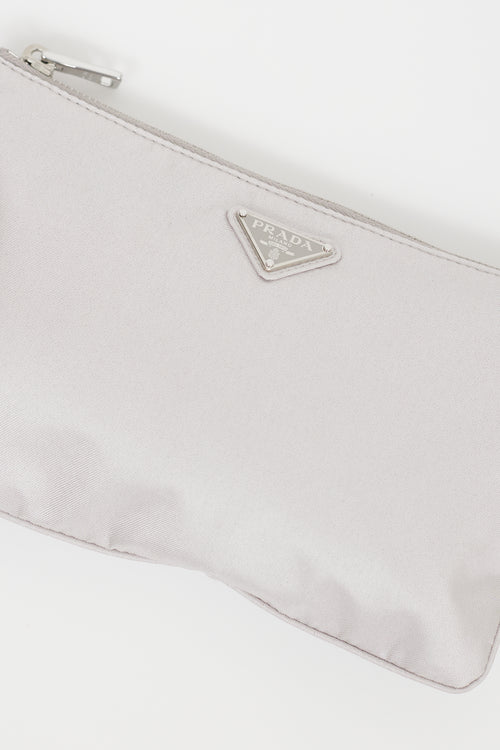 Prada Grey Sleeping Mask & Pouch