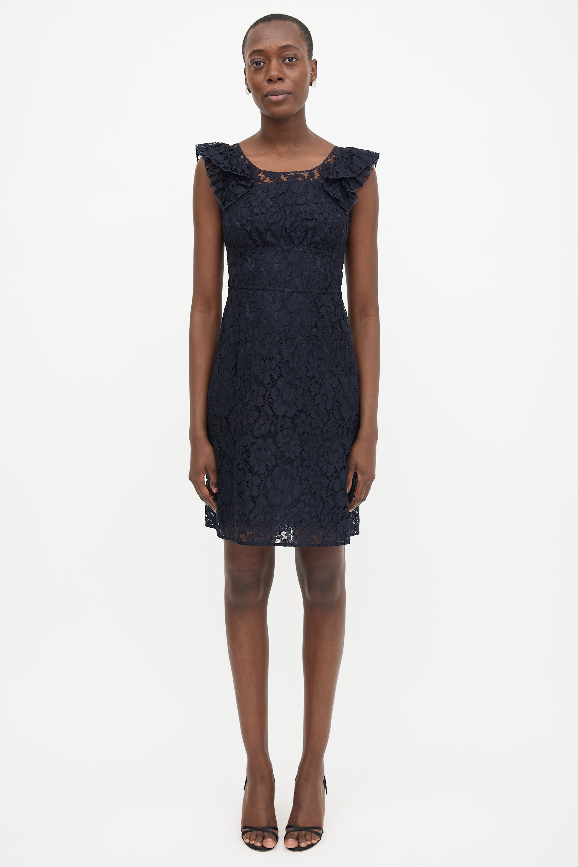 Prada Guipure Lace Dress
