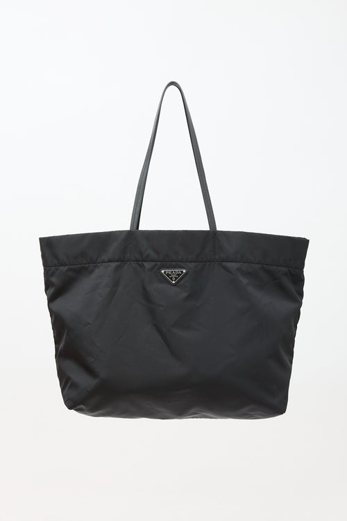 Prada Re-Nylon Logo Tote Bag