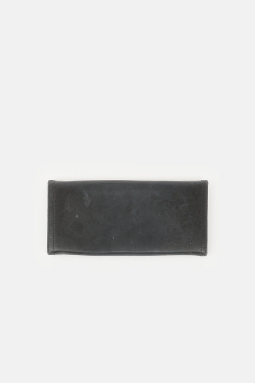 Prada Leather Continental Flap Wallet