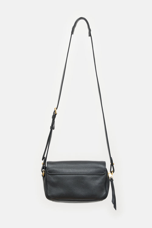 Prada Leather Vitello Phenix Flap Bag
