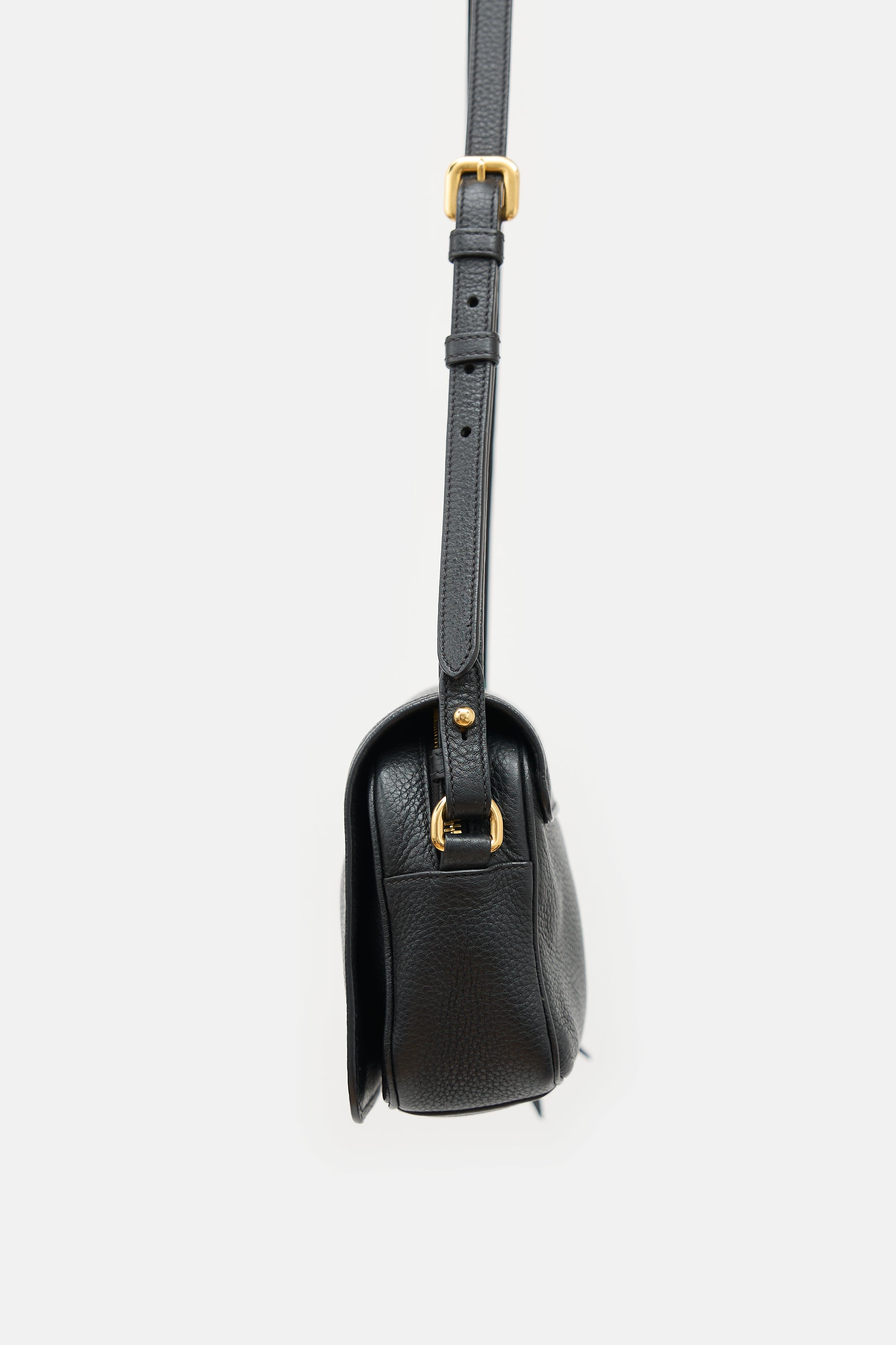 Prada Leather Vitello Phenix Flap Bag