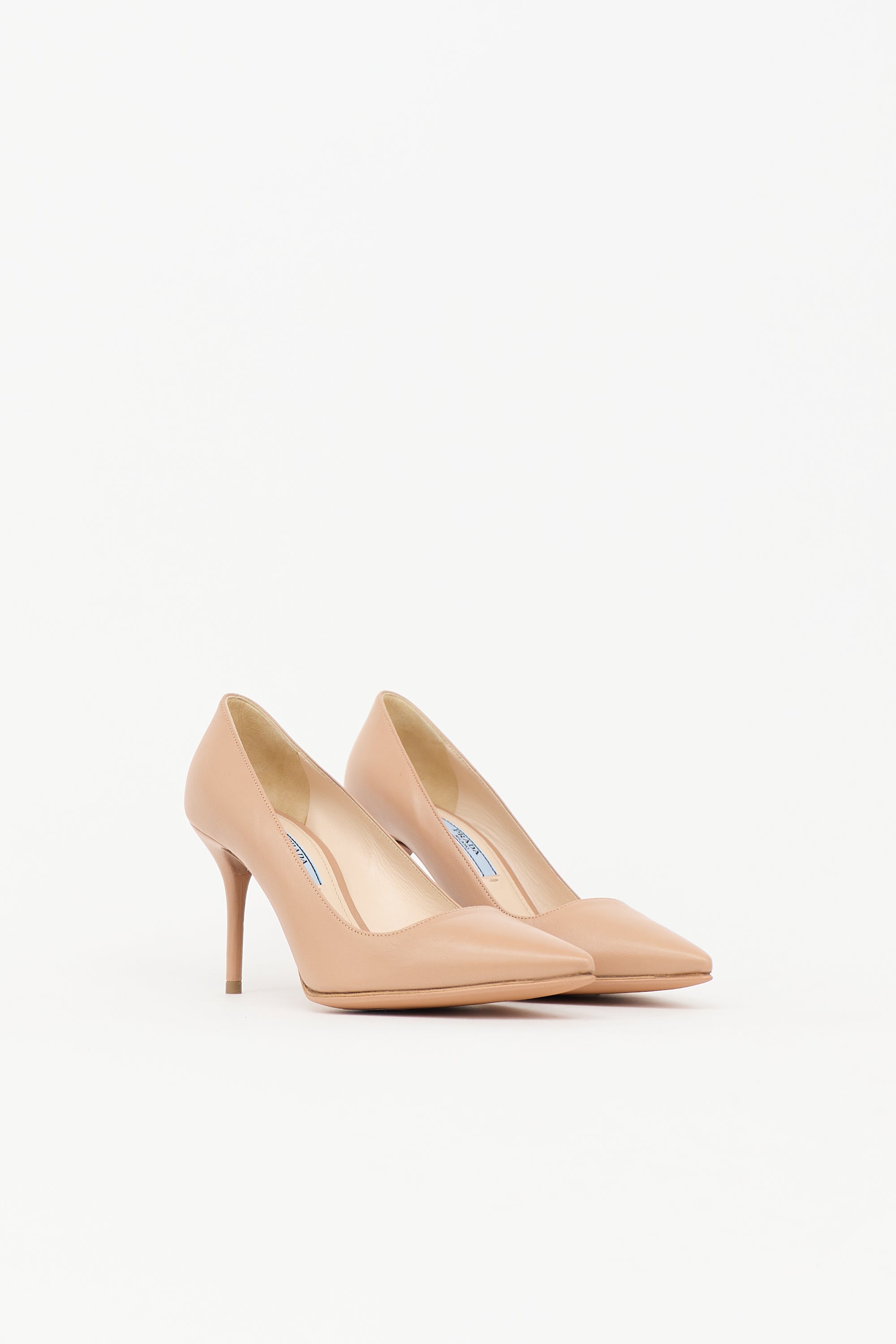 Prada Leather Pointed Pump