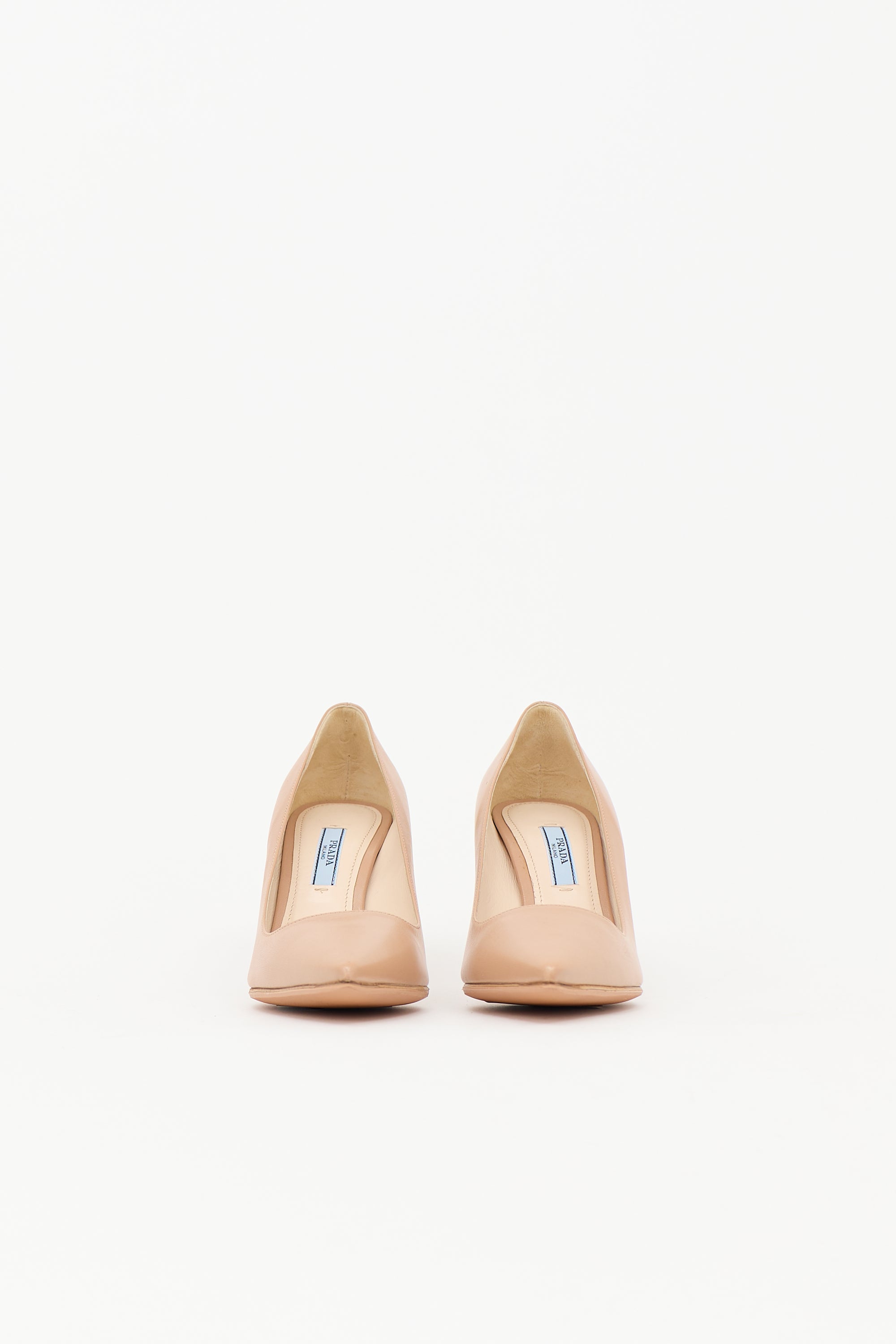 Prada Leather Pointed Pump