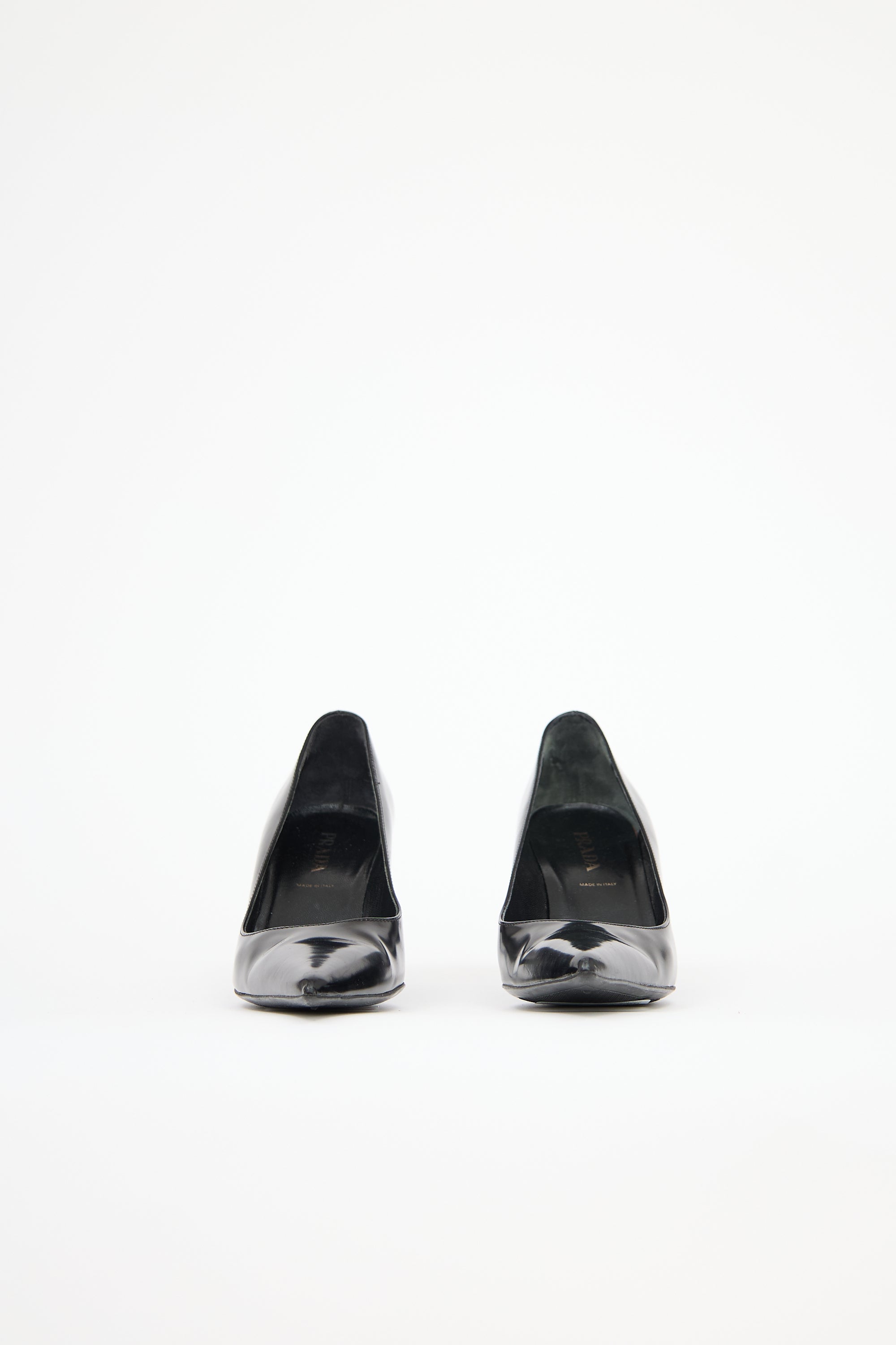 Prada Leather Pointed Pump