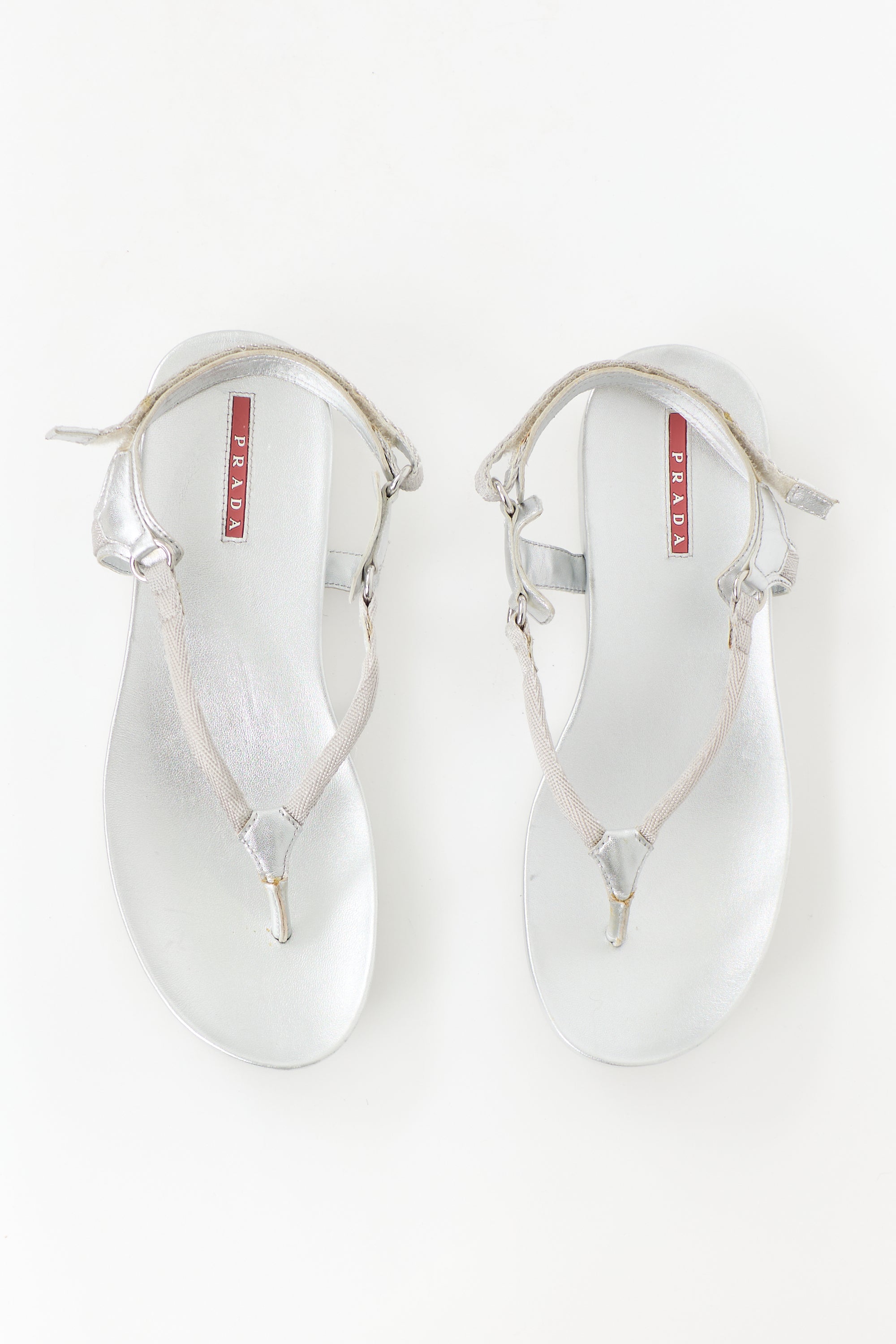 Prada Leather Slingback Sandal