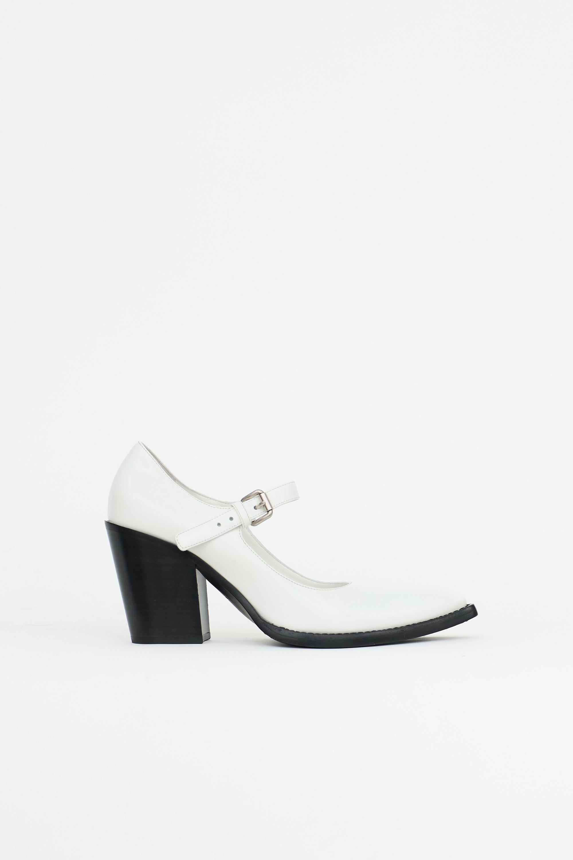 Prada Leather Cedro Heel