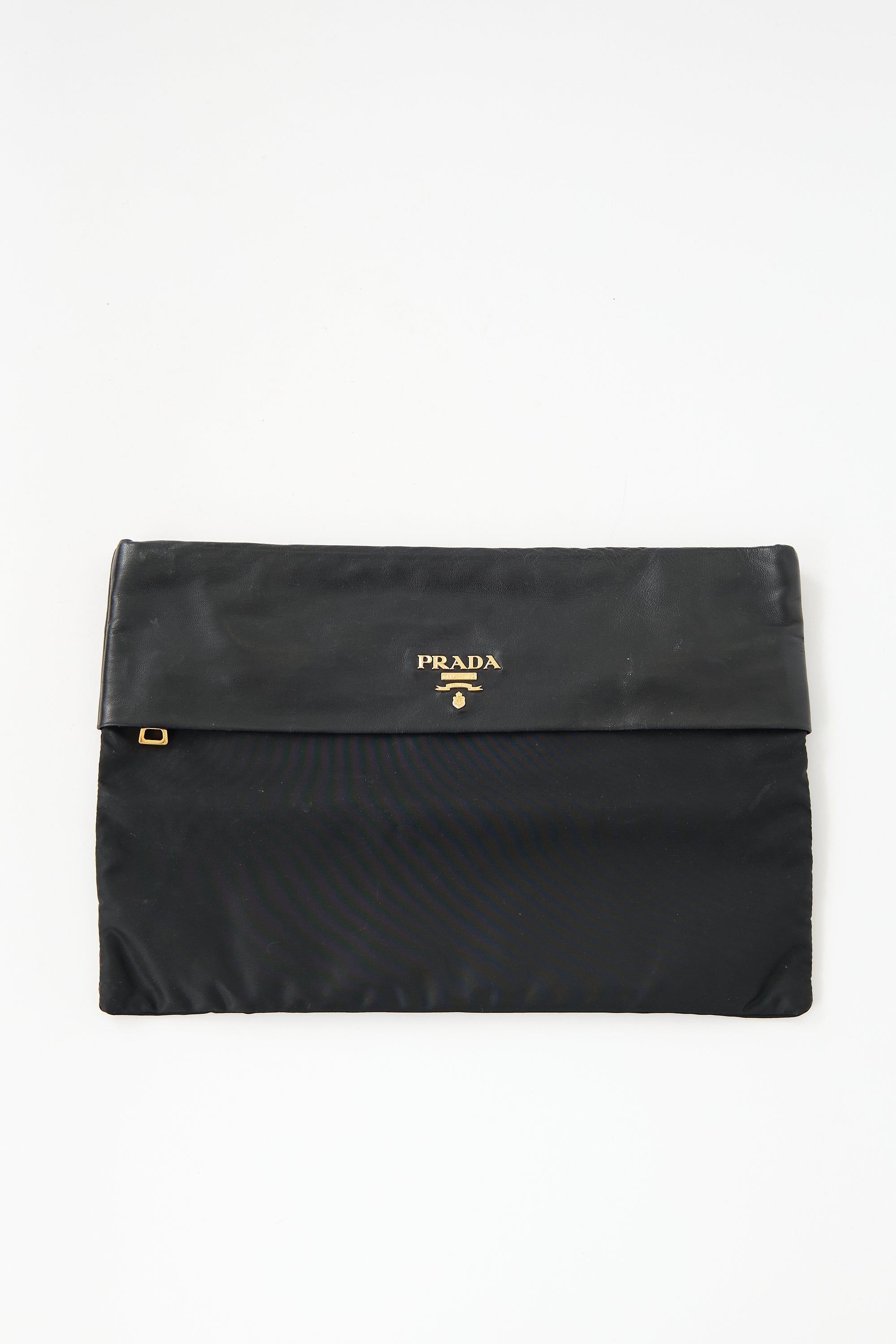 Prada Leather & Nylon Pochette