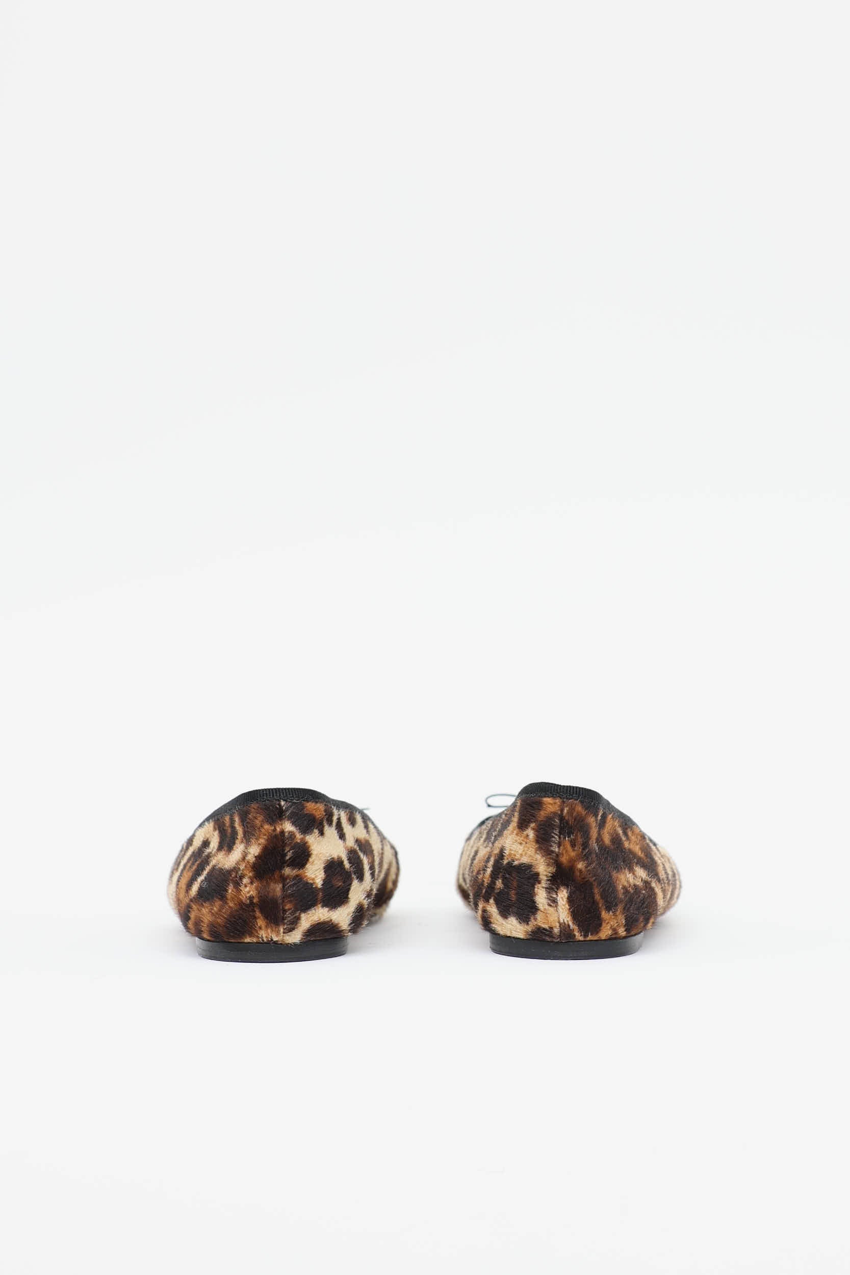 Prada Textured Hair Printed Flat