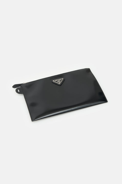 Prada Mesh Sequin Logo Tote Bag