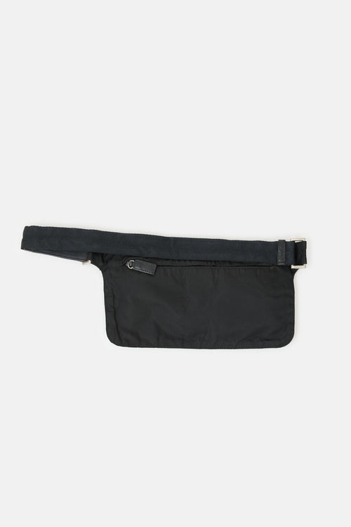 Prada Nylon Logo Belt Bag