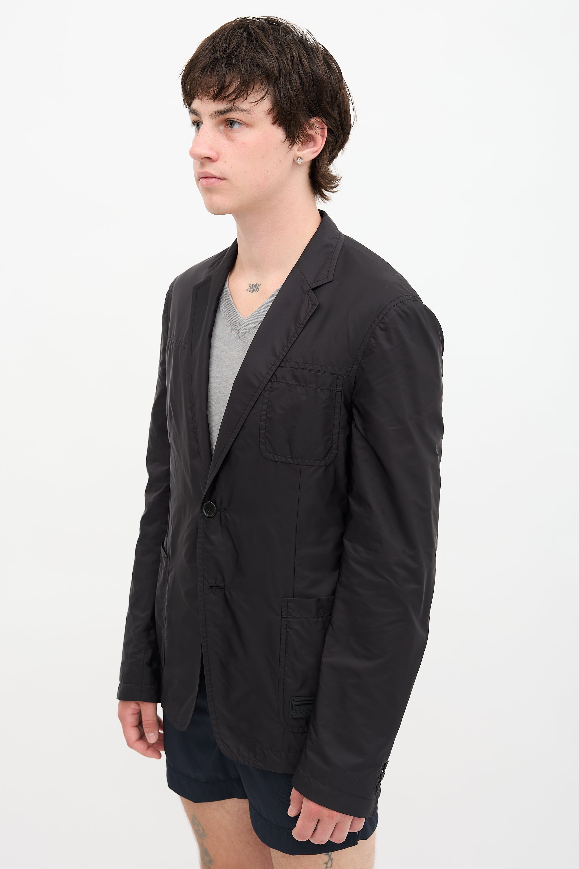 Prada Nylon Blazer