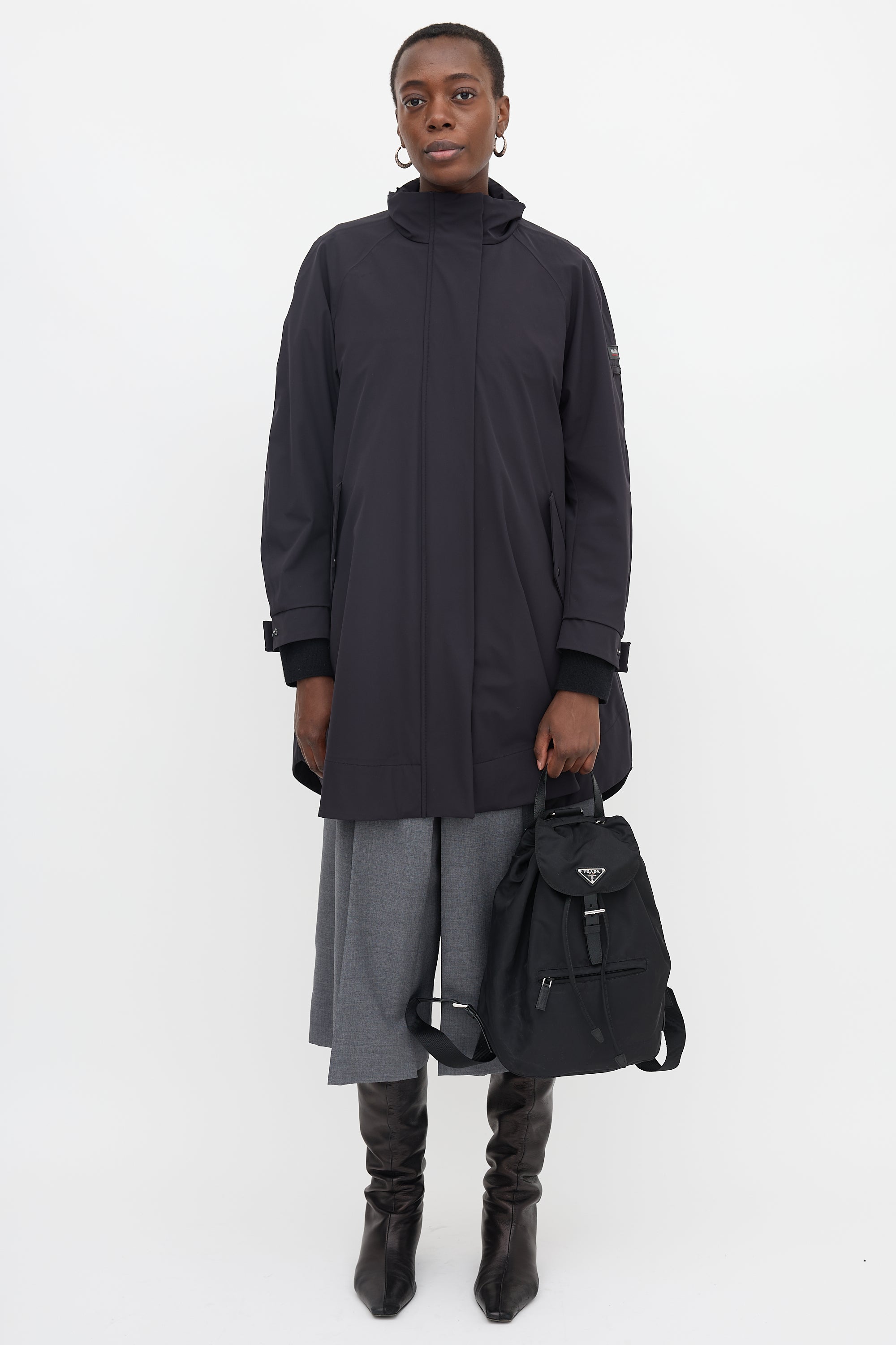Prada Nylon Vela Backpack