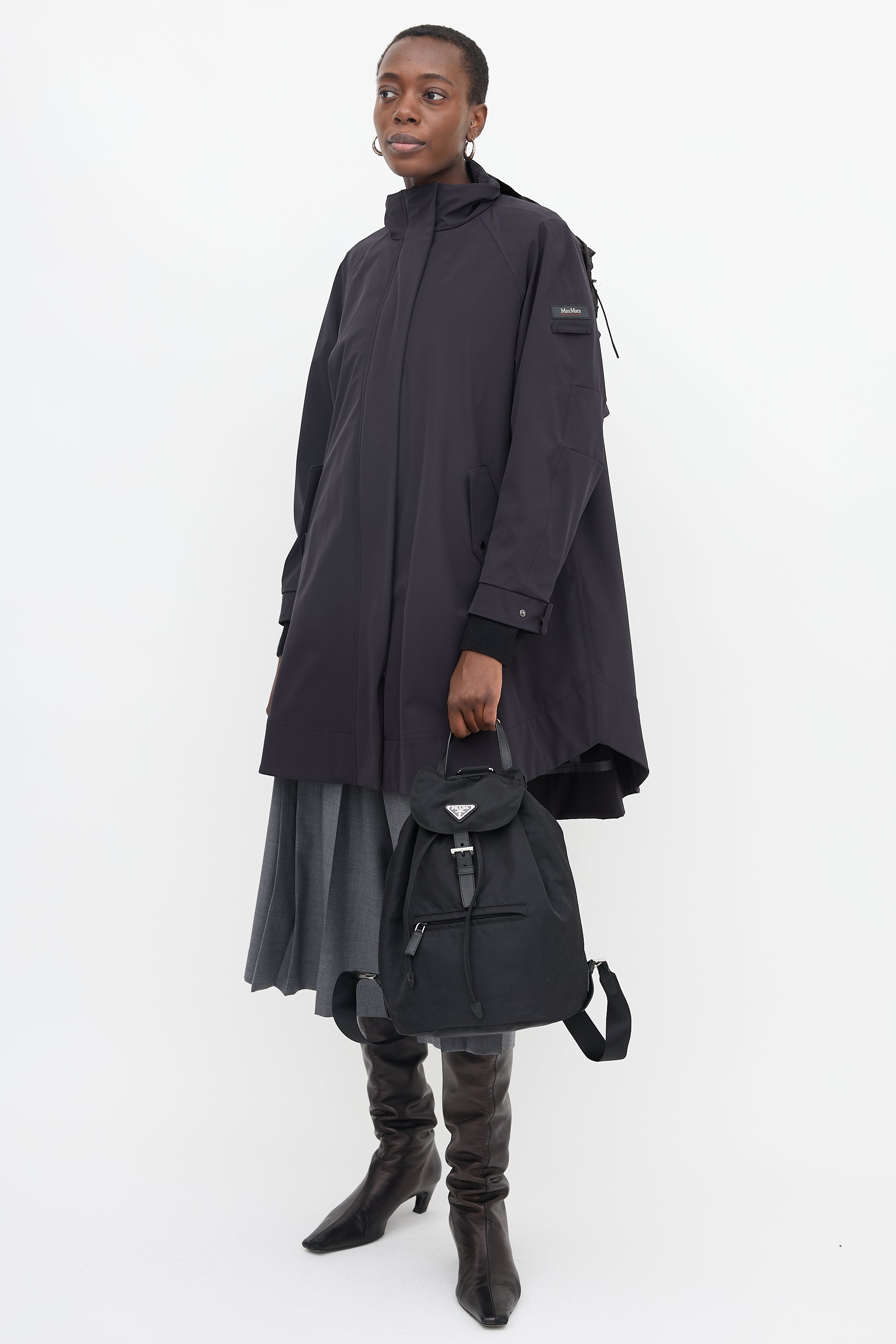 Prada Nylon Vela Backpack