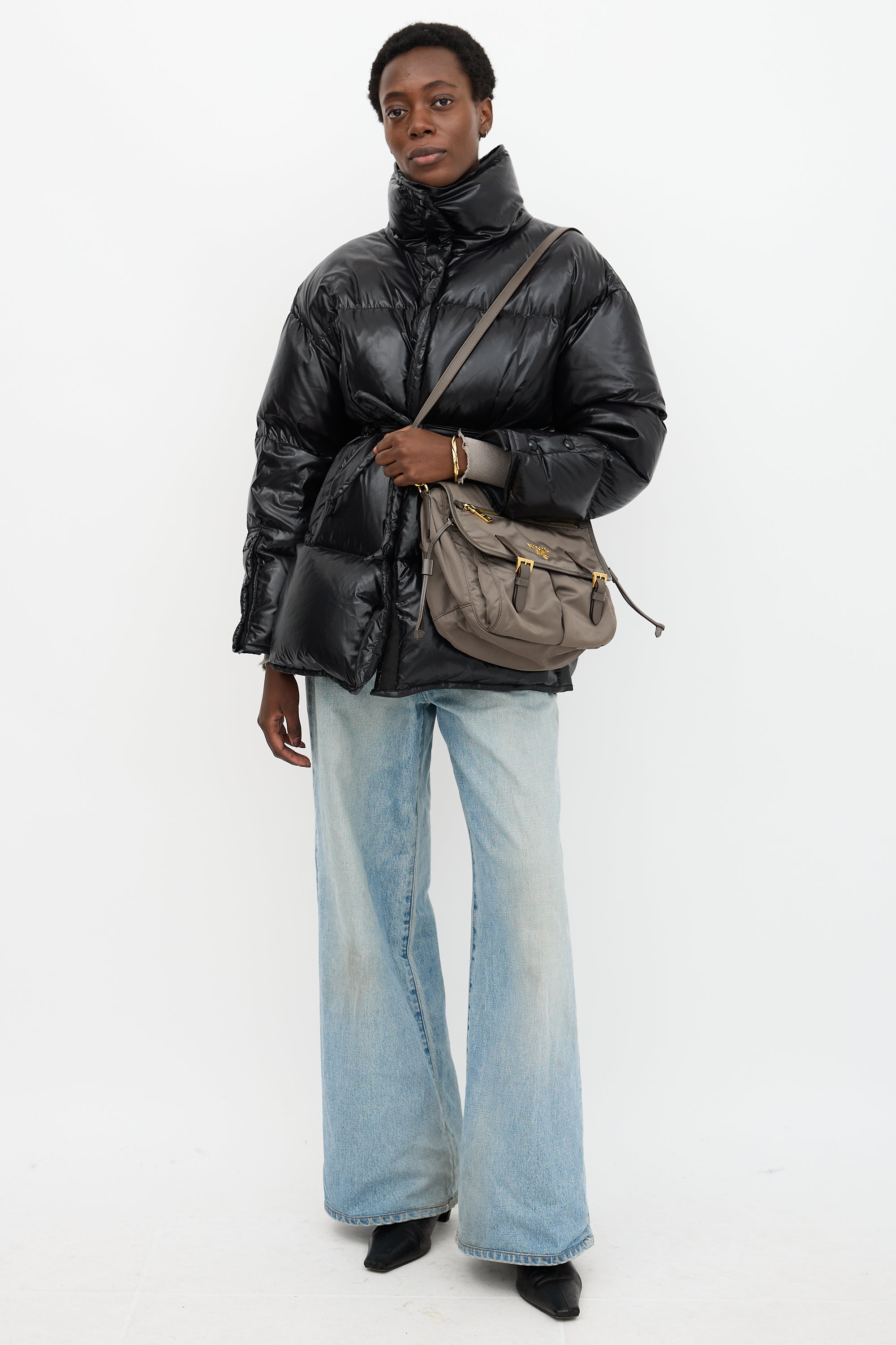 Prada Nylon Messenger Bag