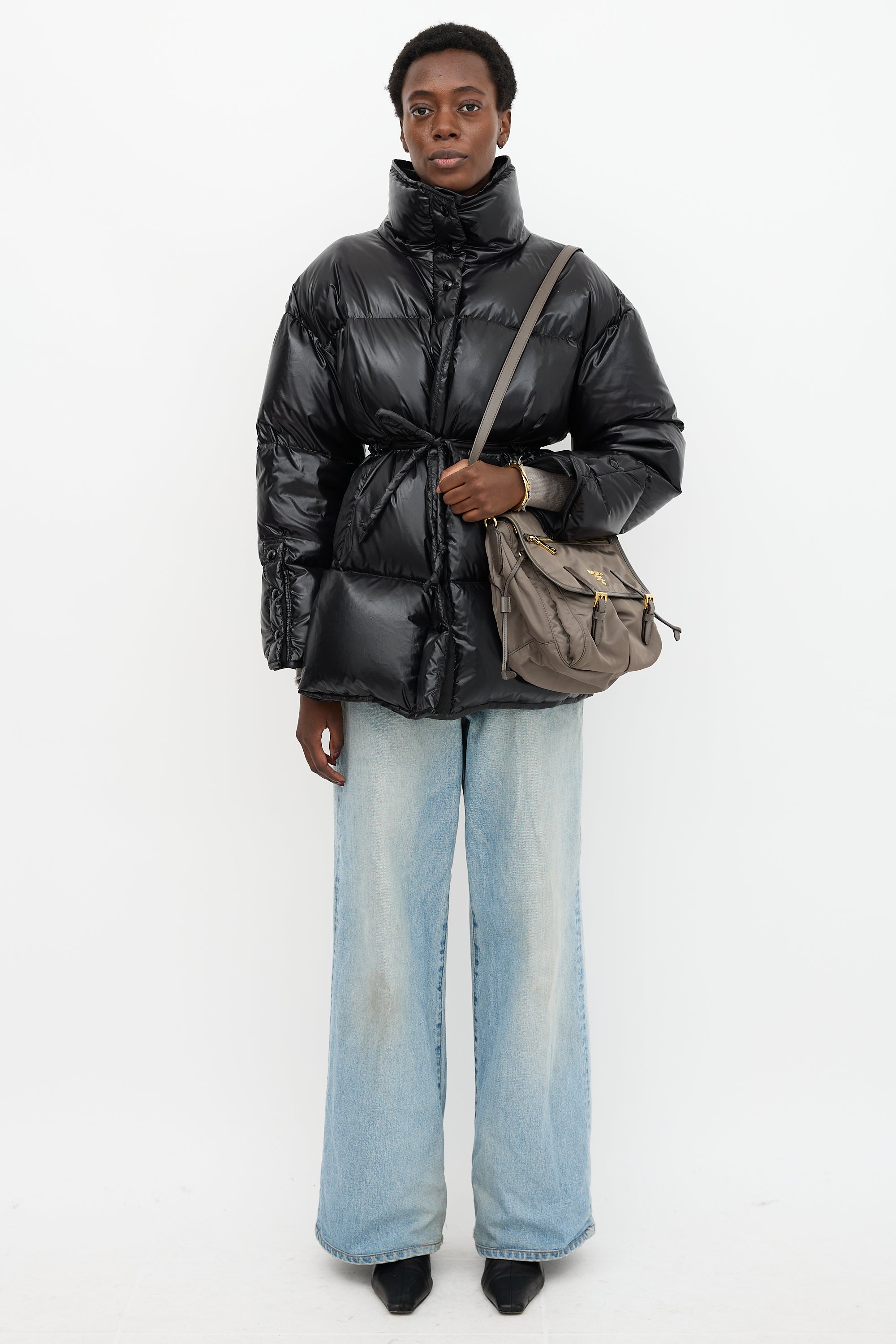 Prada Nylon Messenger Bag