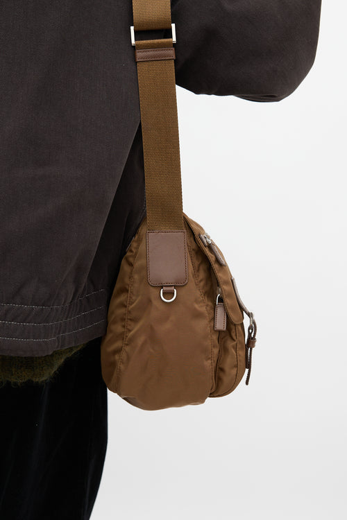 Prada Tessuto Nylon Messenger Bag