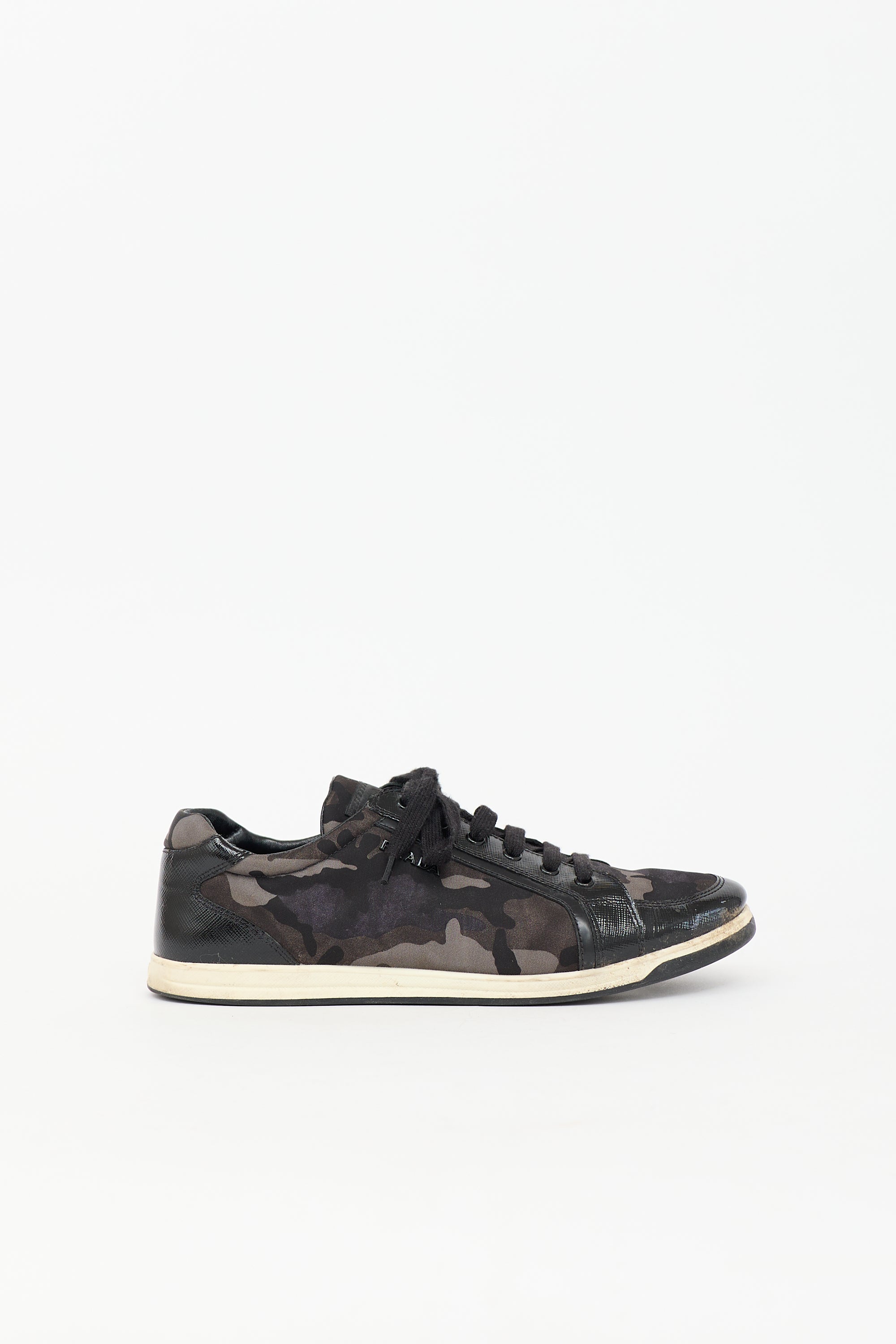 Prada Nylon Printed Sneaker