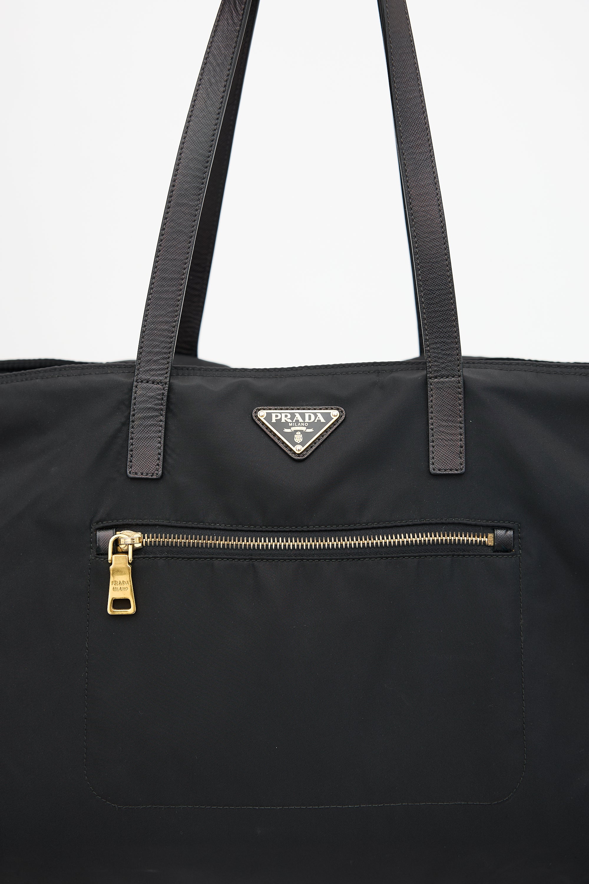 Prada Nylon Two Way Tote Bag