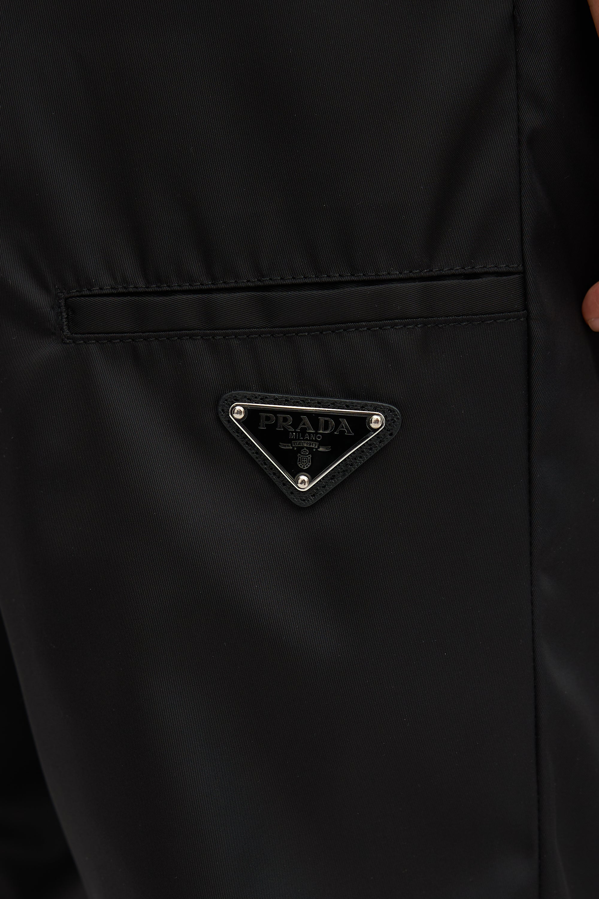 Prada Nylon Tapered Trouser
