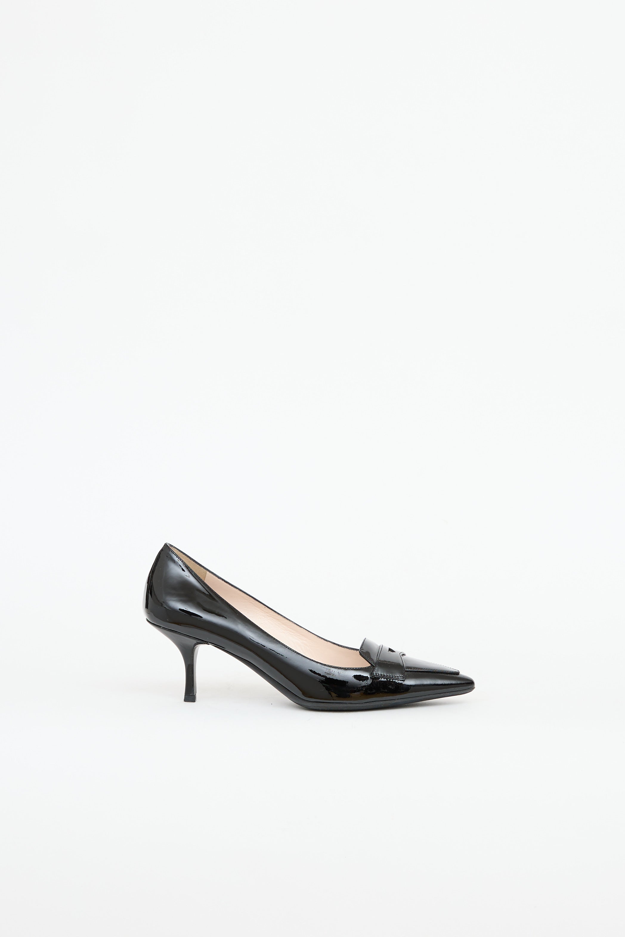 Prada Patent Loafer Pump