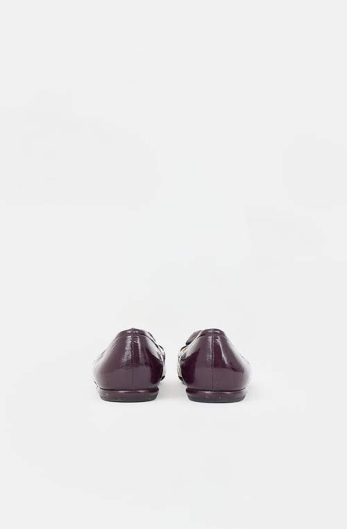 Prada Patent Rosette Flat