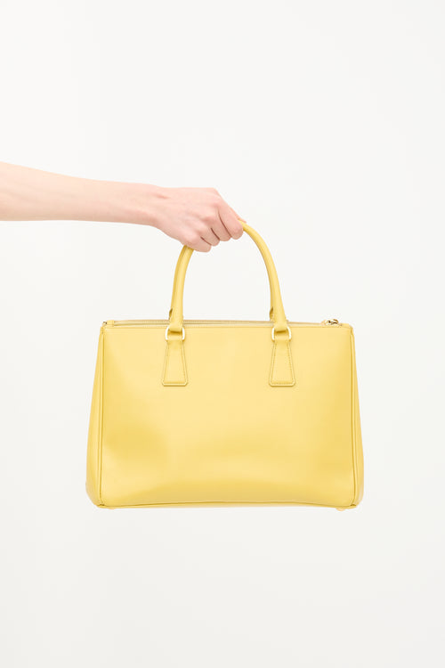 Prada Patent Saffiano Leather Galleria Bag