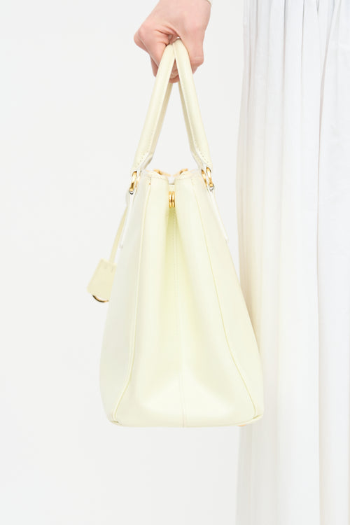 Prada Patent Saffiano Leather Galleria Bag