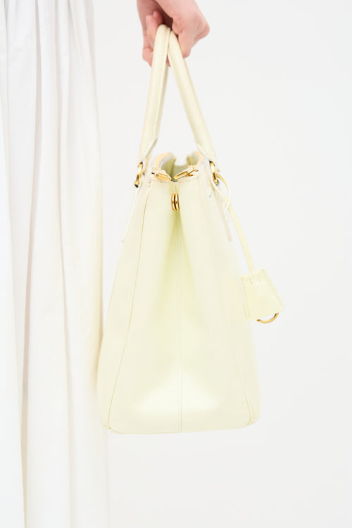 Prada Patent Saffiano Leather Galleria Bag