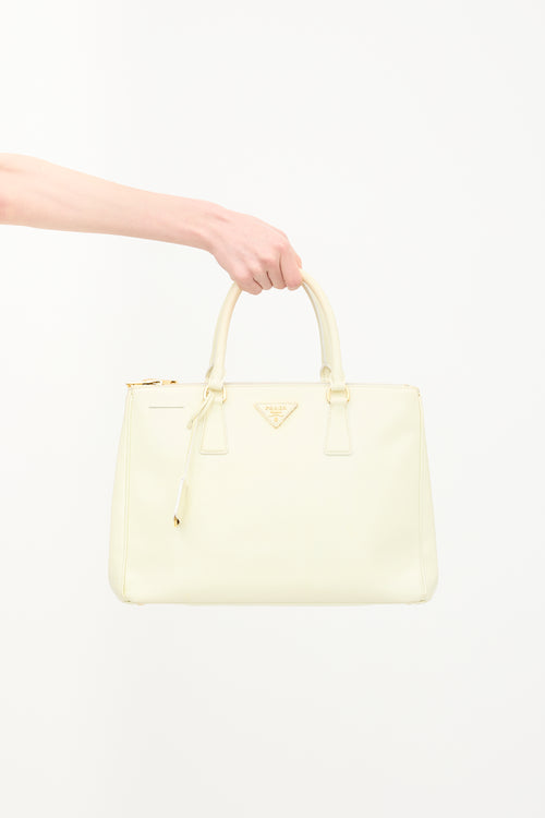 Prada Patent Saffiano Leather Galleria Bag
