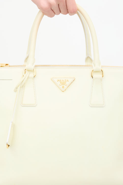 Prada Patent Saffiano Leather Galleria Bag