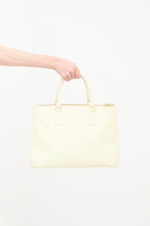 Prada Patent Saffiano Leather Galleria Bag