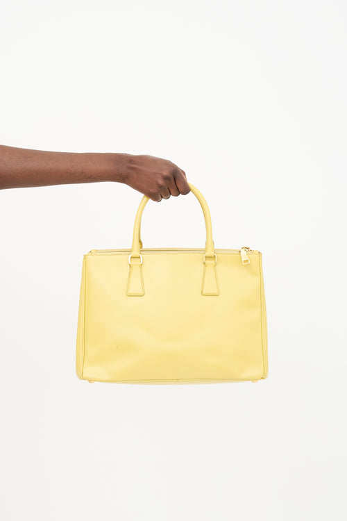 Prada Patent Saffiano Leather Galleria Bag