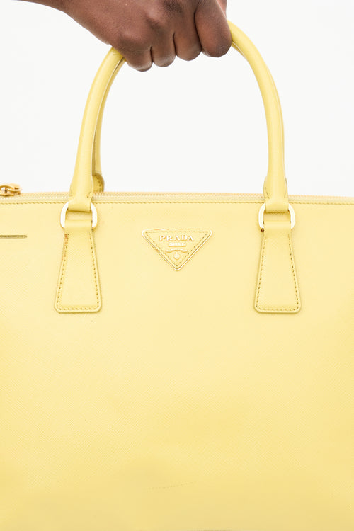 Prada Patent Saffiano Leather Galleria Bag