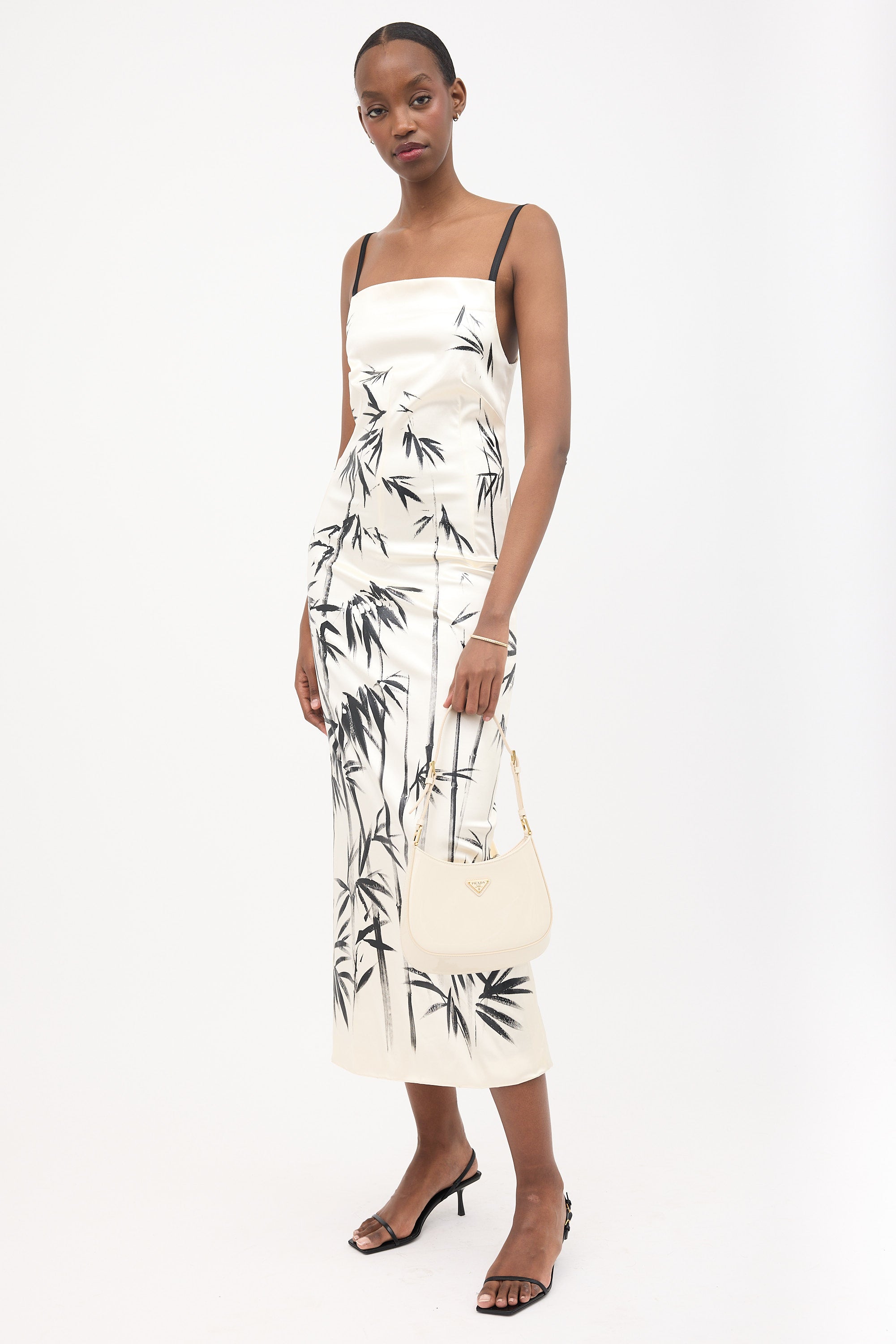Prada Patent Cleo Shoulder Bag