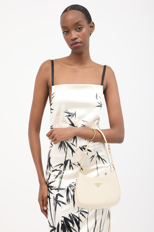 Prada Patent Cleo Shoulder Bag