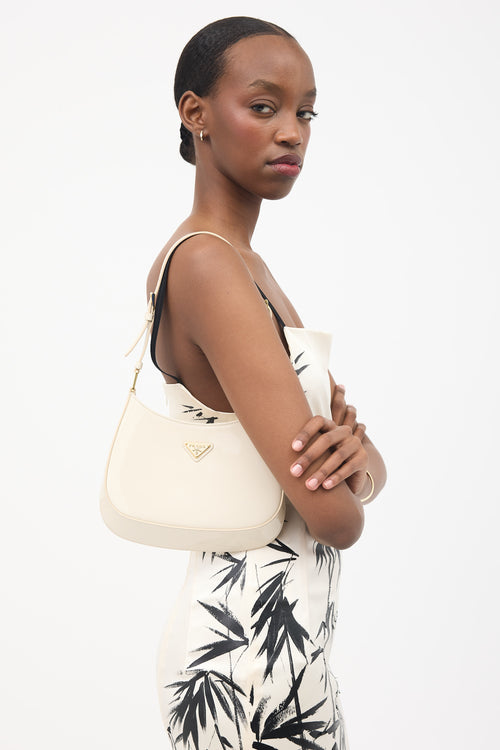 Prada Patent Cleo Shoulder Bag