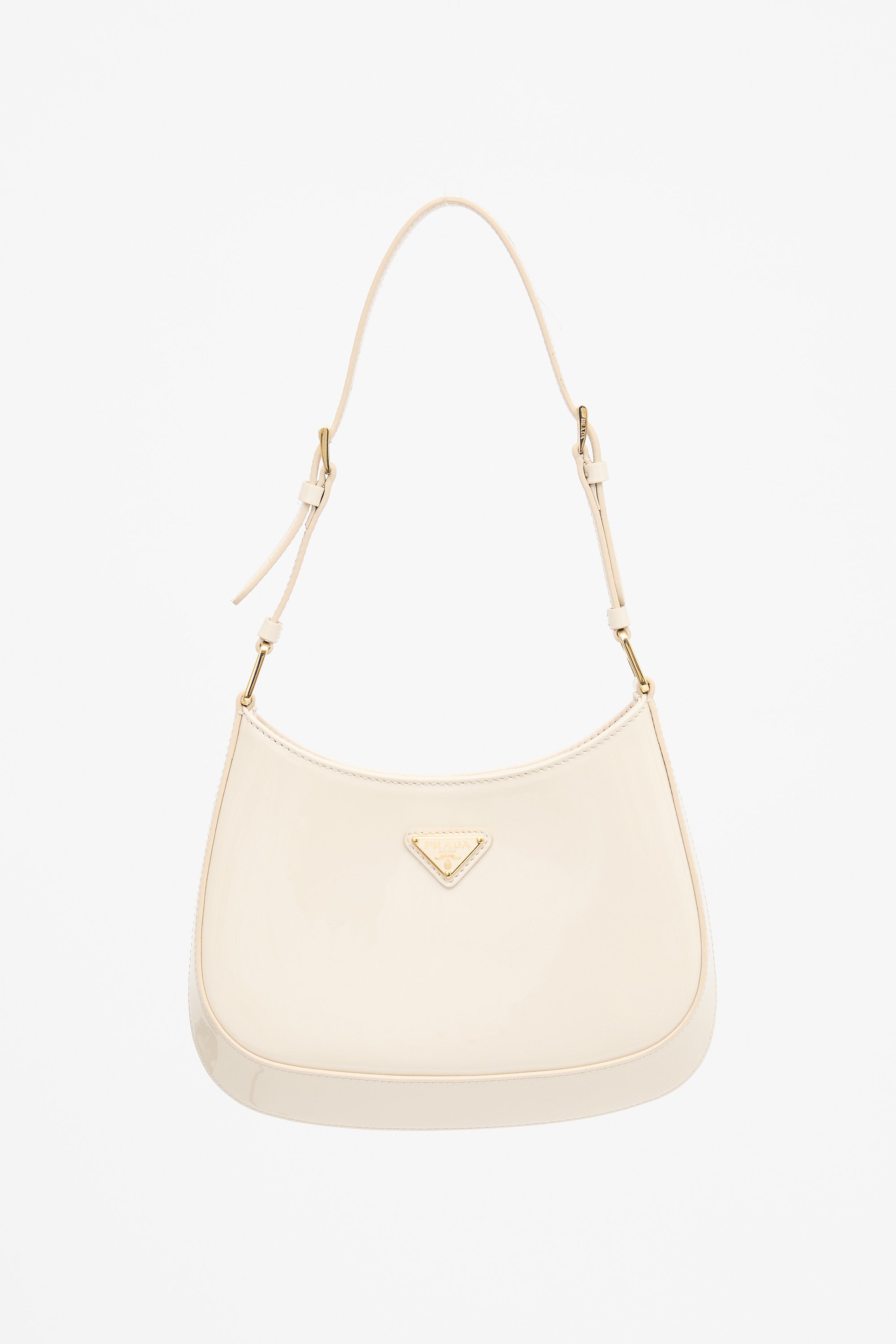 Prada Patent Cleo Shoulder Bag