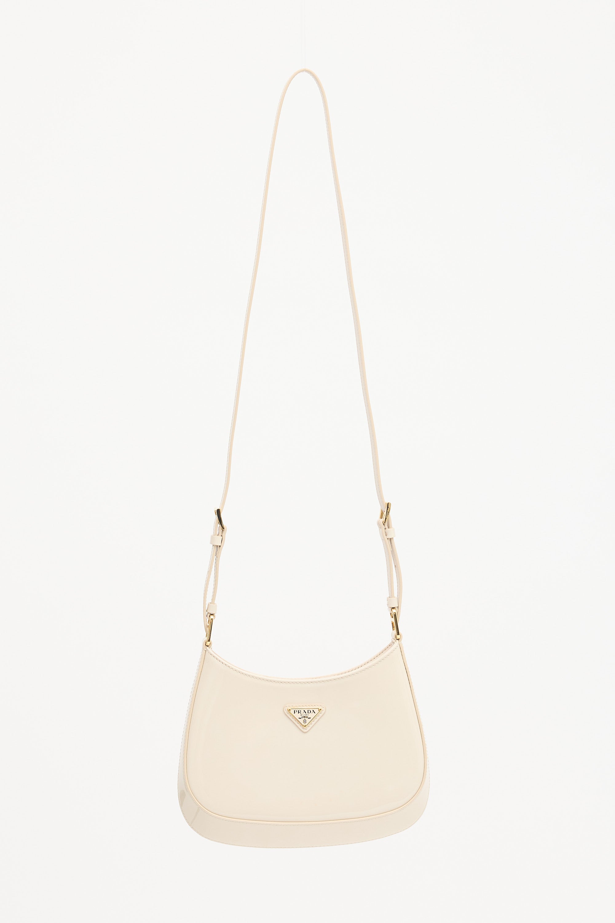 Prada Patent Cleo Shoulder Bag