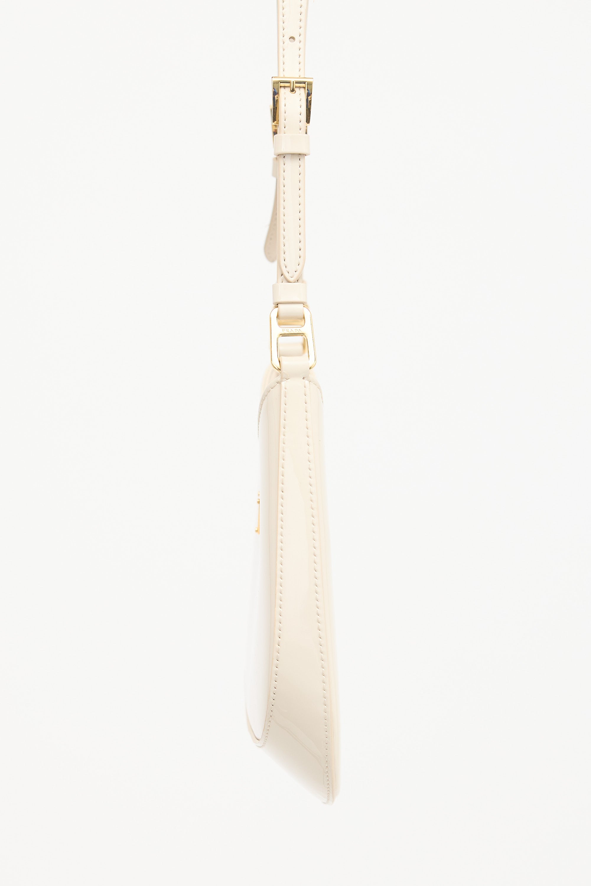 Prada Patent Cleo Shoulder Bag