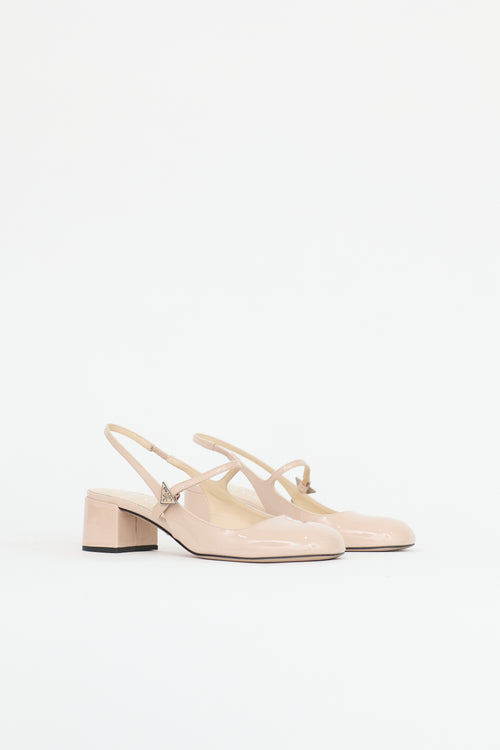 Prada Patent Mary Jane Heel