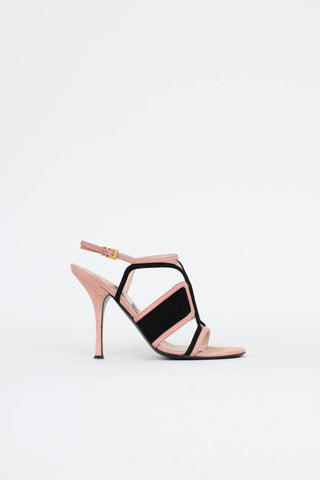 Prada Suede Sandals