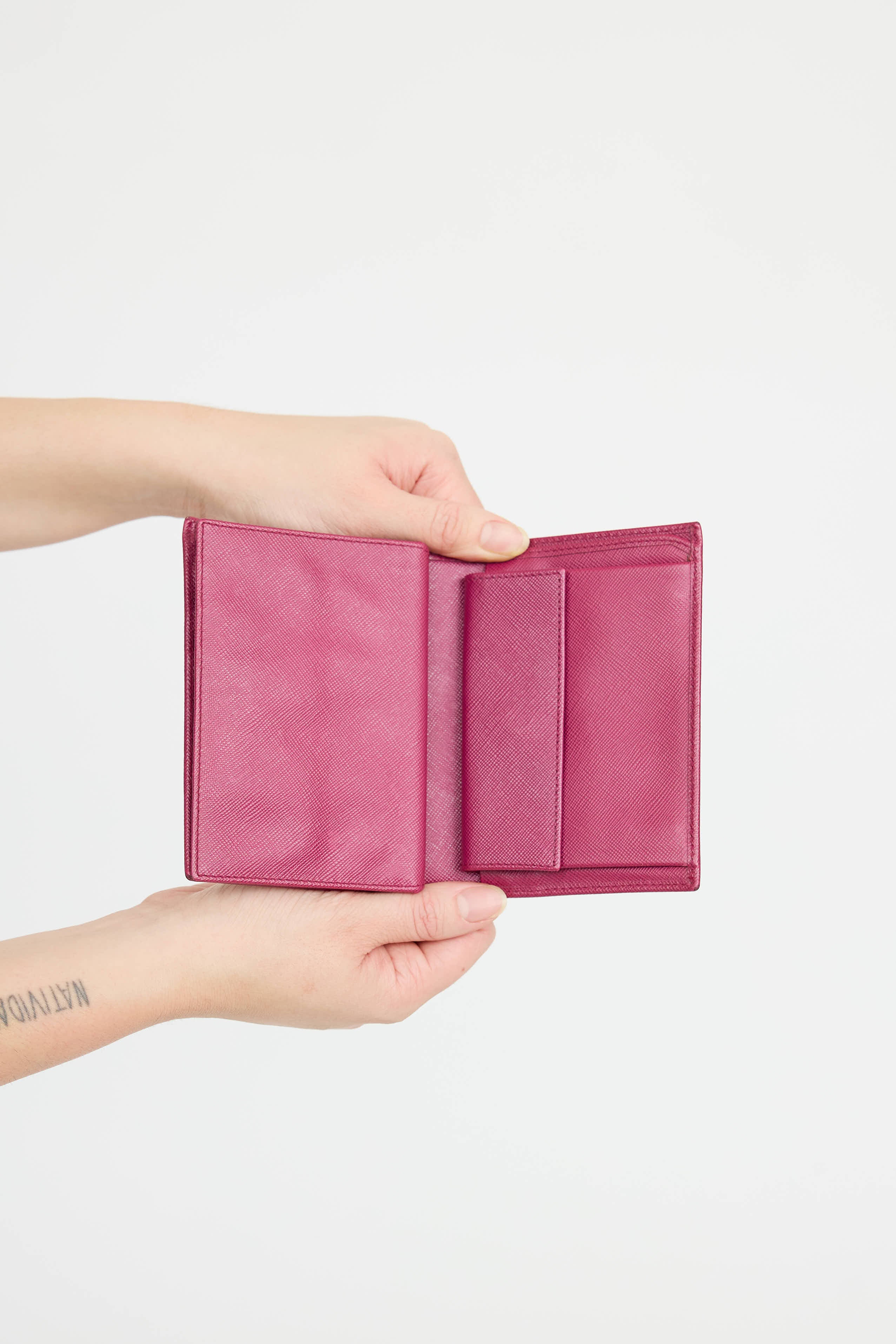 Prada Saffiano Bifold Wallet