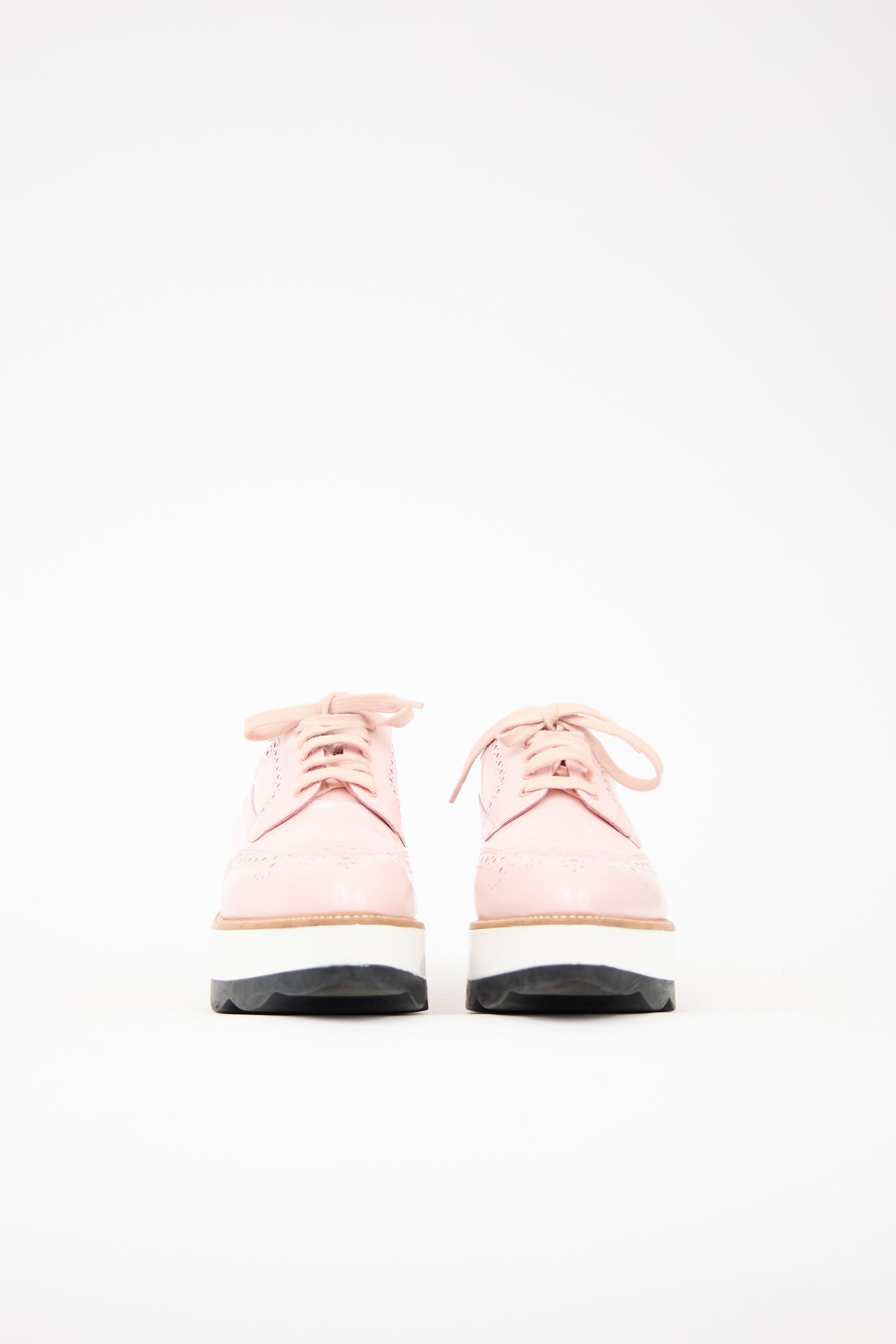 Prada Leather Platform Oxford