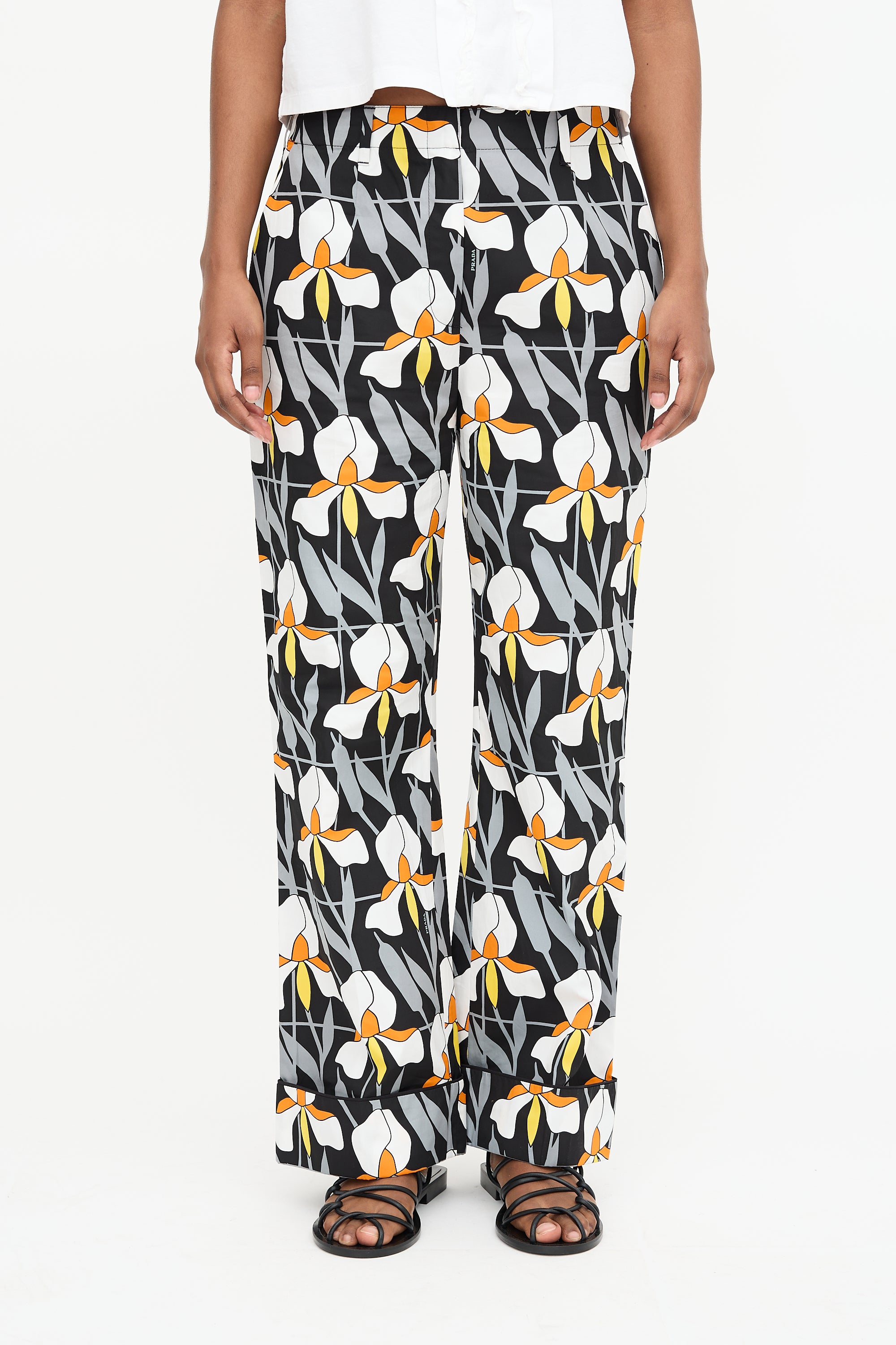 Prada Pre-Fall 2020 Cuffed Trouser