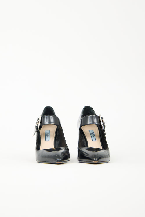 Prada Leather Mary Jane Pump