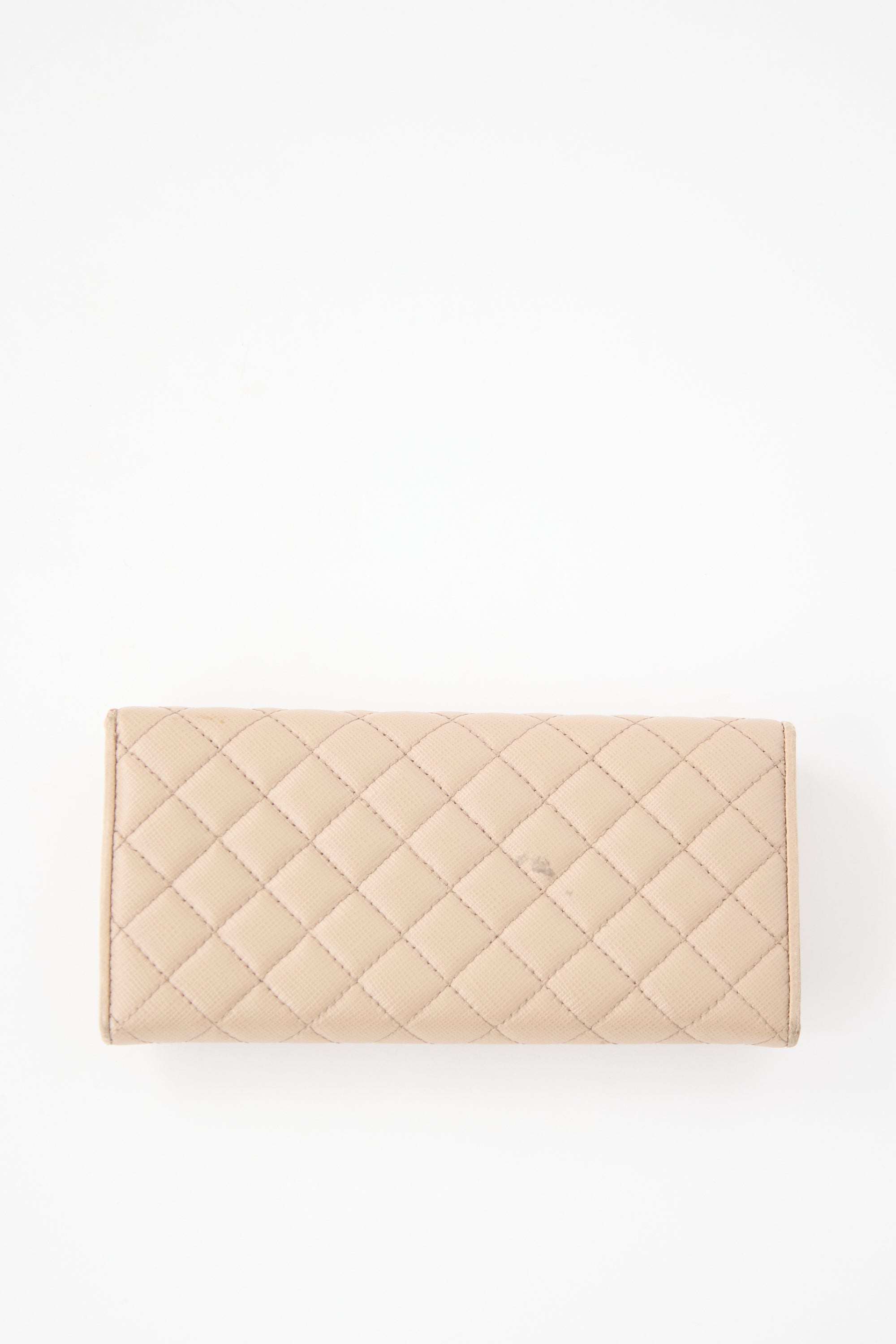 Prada Quilted Saffiano Long Wallet