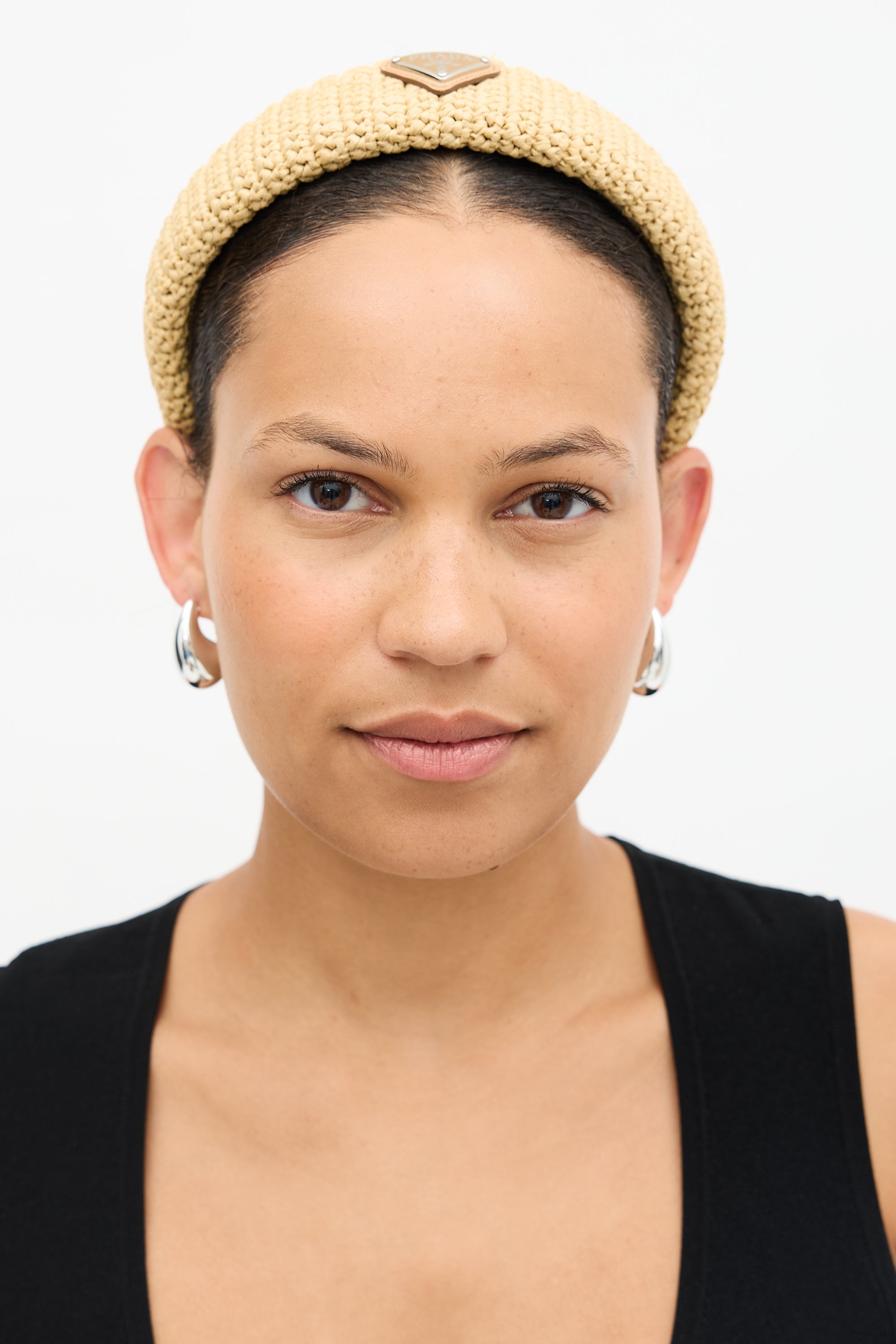 Raffia Logo Headband